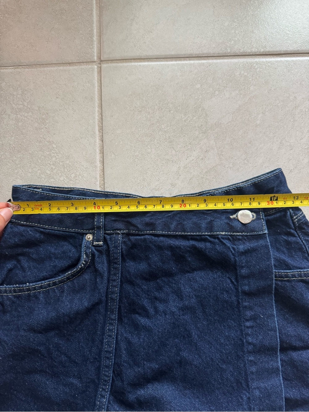 XS Zara Denim Skort - Picture 6 of 10